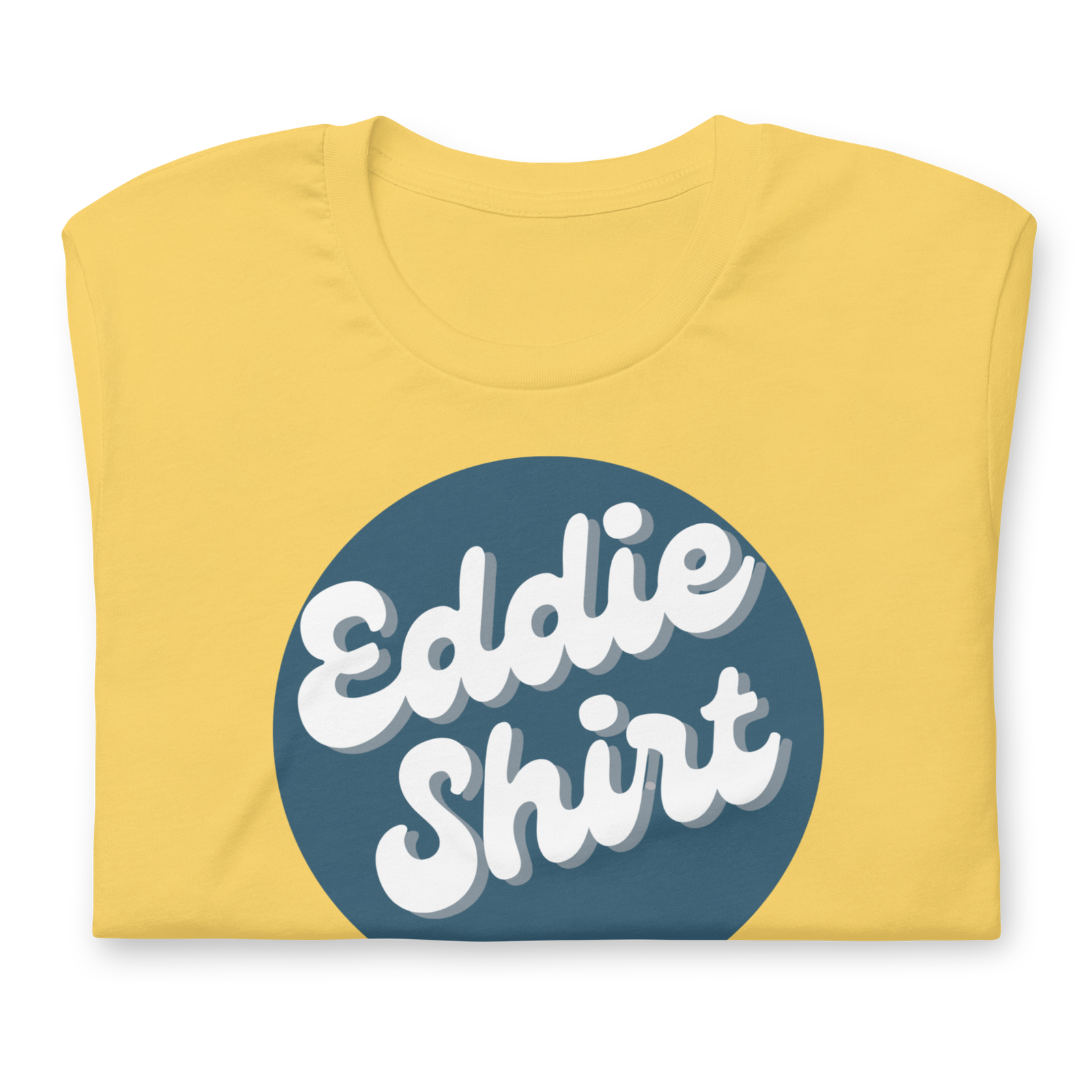 Playera amarilla personalizada
